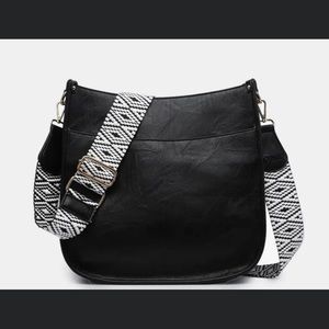 Black Purse w/ guitar strap